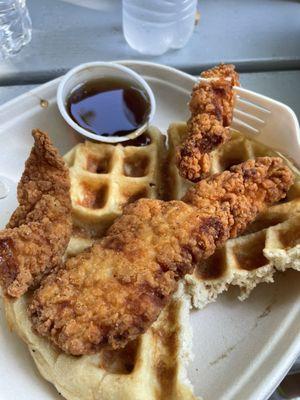 Caravan Chicken and Waffles