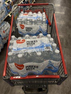 Stocking up on Water; 24pack; $1.97 each with coupon!