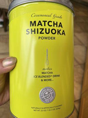 Matcha powder  to make at home .