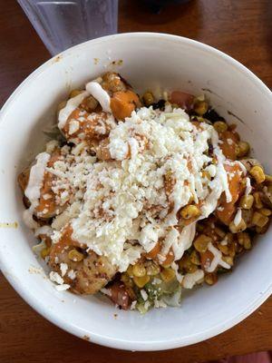 Bowl Salad with Shrimp