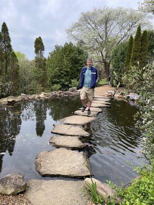 Koi pond!