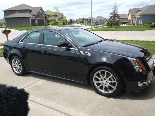 2012 Cadillac Received our 1 Step Paint Correction + 3 Month Sealant