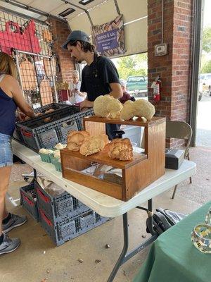 Mushroom vendor