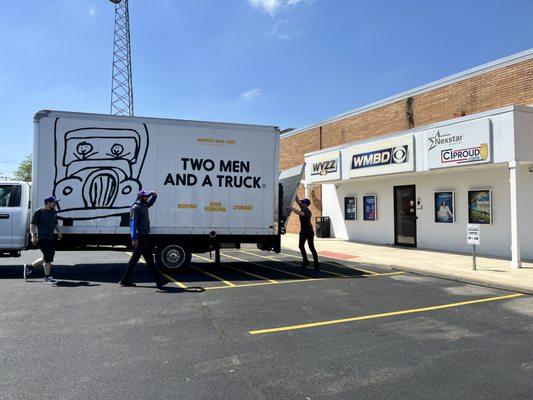 Two Men and a Truck Peoria, IL!