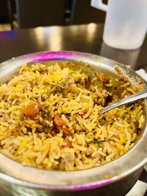 Karaikudi Chicken Biryani