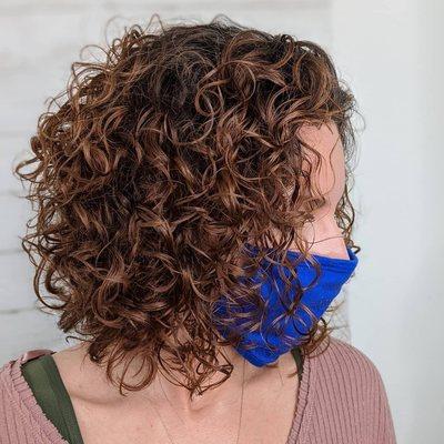 Curly Bob by Jennae