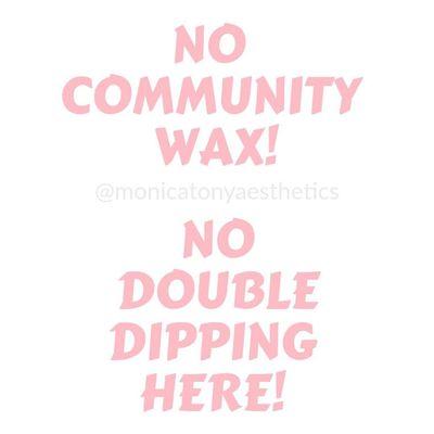 No Double Dipping