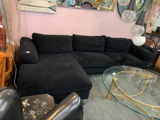 Black couch