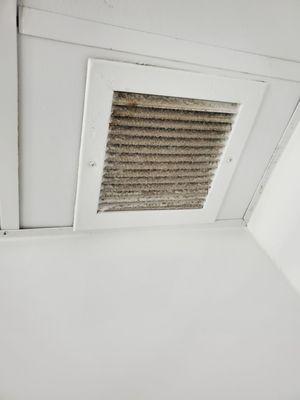 The vent in room 311 need cleaning... this is coming from a 20 years experience Housekeeper Executive... I renovated toooo many hotels..