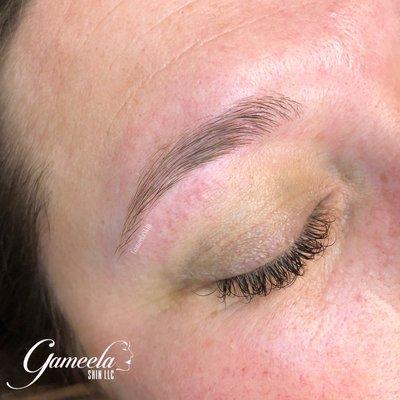 Waxed and Shaped Eyebrow