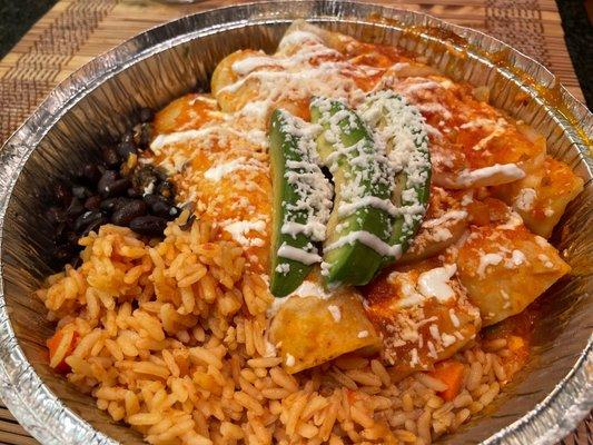 Chicken Enchiladas