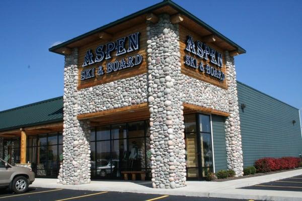 The Aspen Ski and Board Flag ship Ski Shop in Lewis Center on Polaris Parkway in Northern Columbus