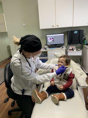 First dentist appointment!