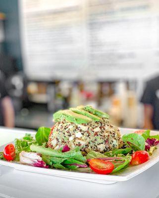 Quinoa Avocado Salad.