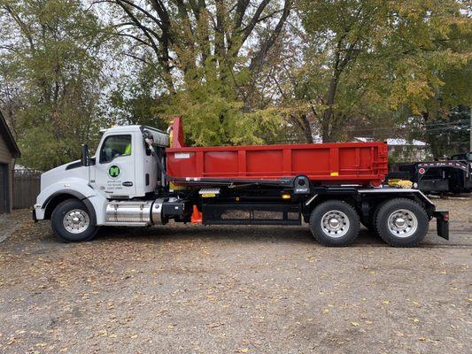 10 Yard Dumpster is our smallest dumpster available.  Mostly used for concrete and heavy asphalt projects.