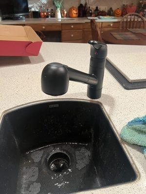 New faucet