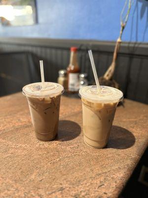 Iced Mocha and Iced White Mocha