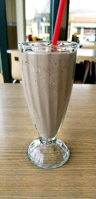 Classic chocolate shake