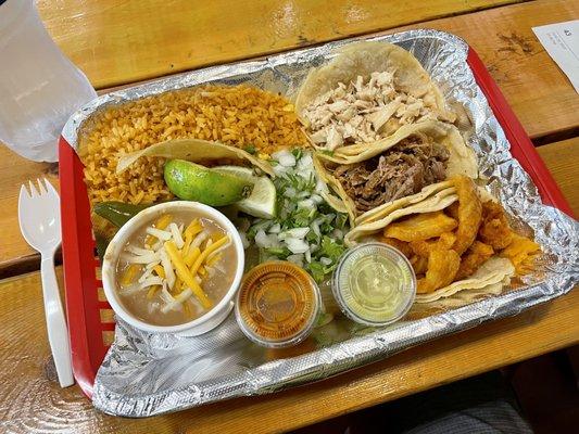 Tres Taco Platter