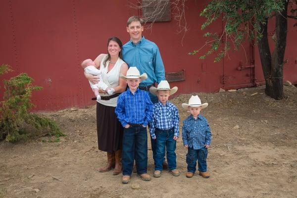 Dr. Dave and his family!