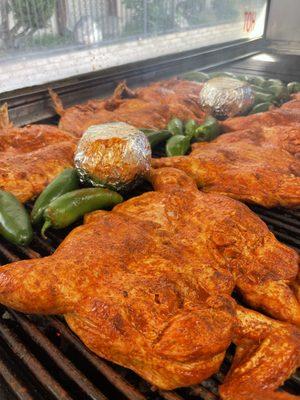 POLLO ASADO 100% ESTILO SINALOA