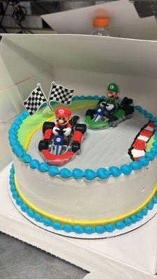 Mario Kart Collectible Character Cake