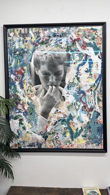 MIA Farrow ... all hail the queen... and her Baby!!! Nice Painting!