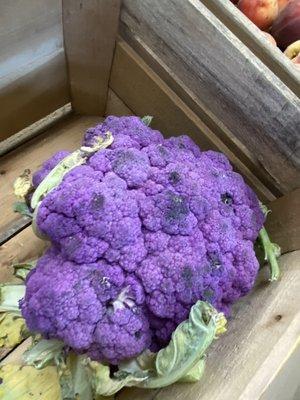 Purple cauliflower