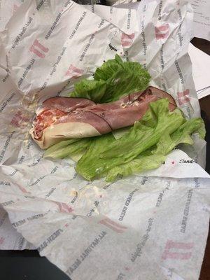 I just order the wraps from the store. only lettuce