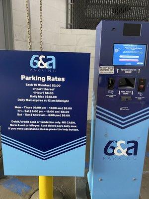 Parking rates