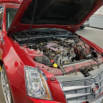 Timing Chain Replacement on
Cadillac CTS