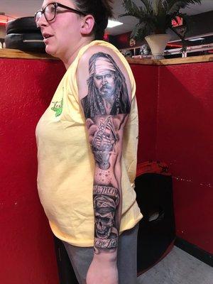 Pirates of the Caribbean sleeve