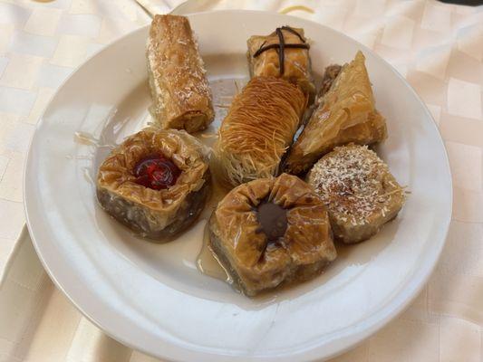 Dessert Assorted Platter of Mini Pastries