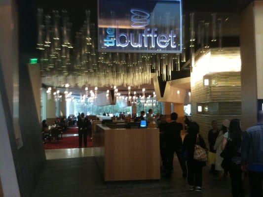 Entrance to Aria's Buffet