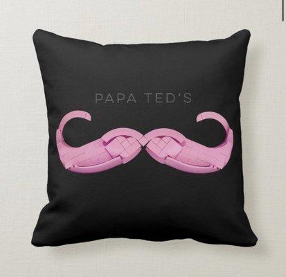 Stache Pillow