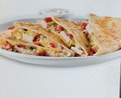 CHICKEN SAUSAGE QUESADILLA