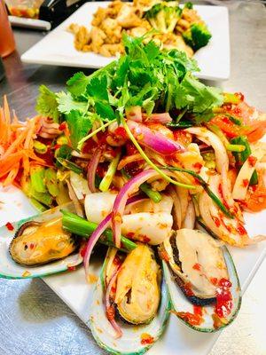 12. Yum Seafood Salad