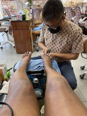 Horrible pedicure!