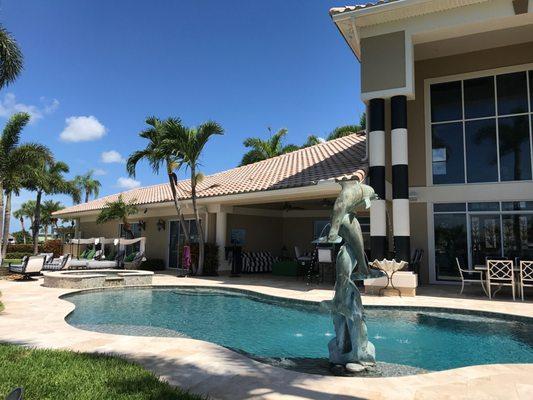 Custom home in St. Pete - Pool