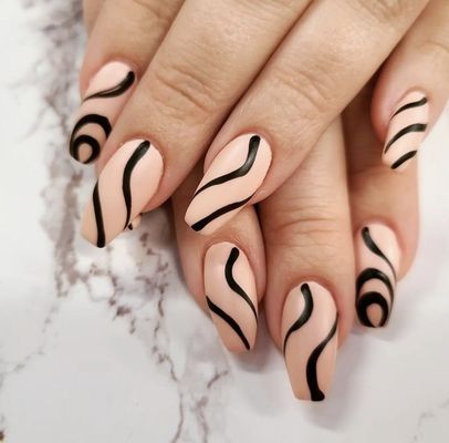 LCN matte swirl design