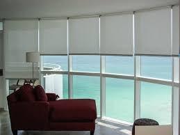 We carry Roller Shades, Solar Shades and do Residential & Commercial Blinds