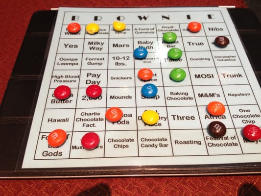 Brownie Bingo