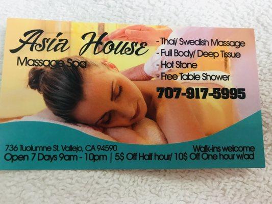 Asia House Spa