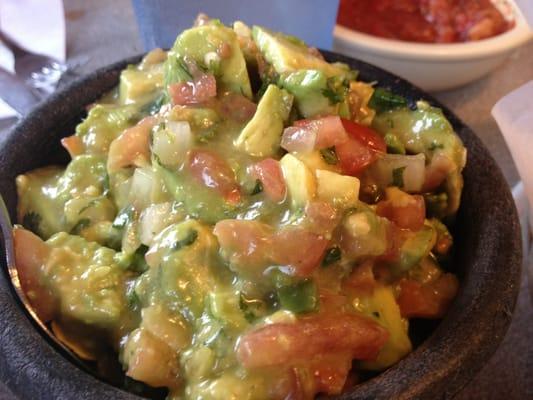 Chunky guacamole.