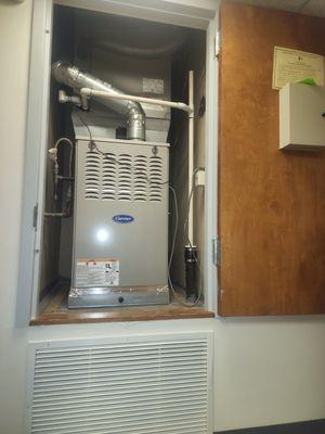 New 5 ton gas furnace and coil