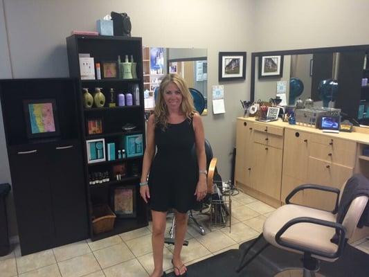 Jill at Shurling Salon.  Navarre, FL.