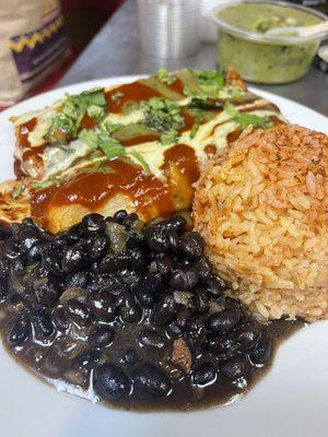 Chicken tamale plate only served on taco tuesdays check menu to see if available that night