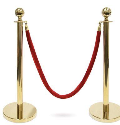 Stanchion with Red Rope $10.00 per Post Rental