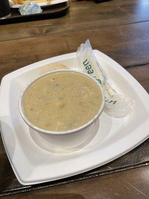 White bean chicken soup