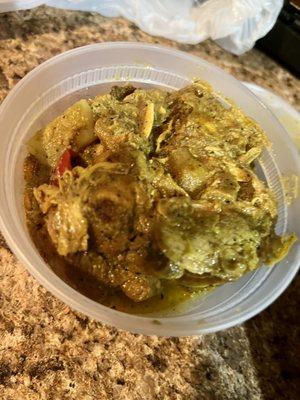 Curry chicken